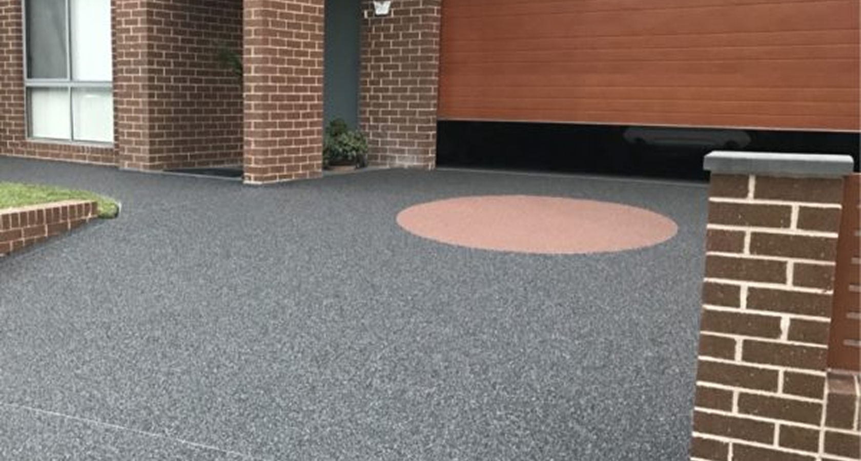 Decorative Black & Glensanda Driveway c