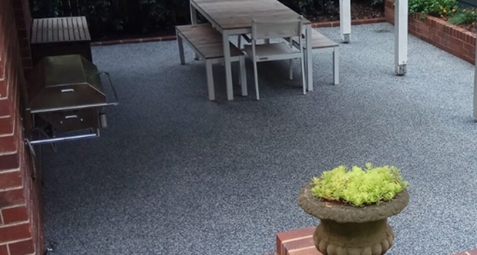 Resurfacing Sandstone Crazy Paving c