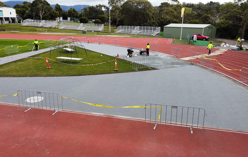 Domain Athletics Track, Hobart, Tasmania 06