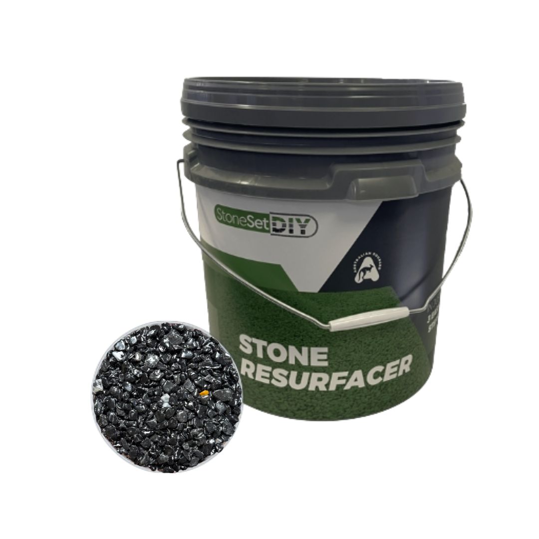 6mm Pebble Black resurfacer kit