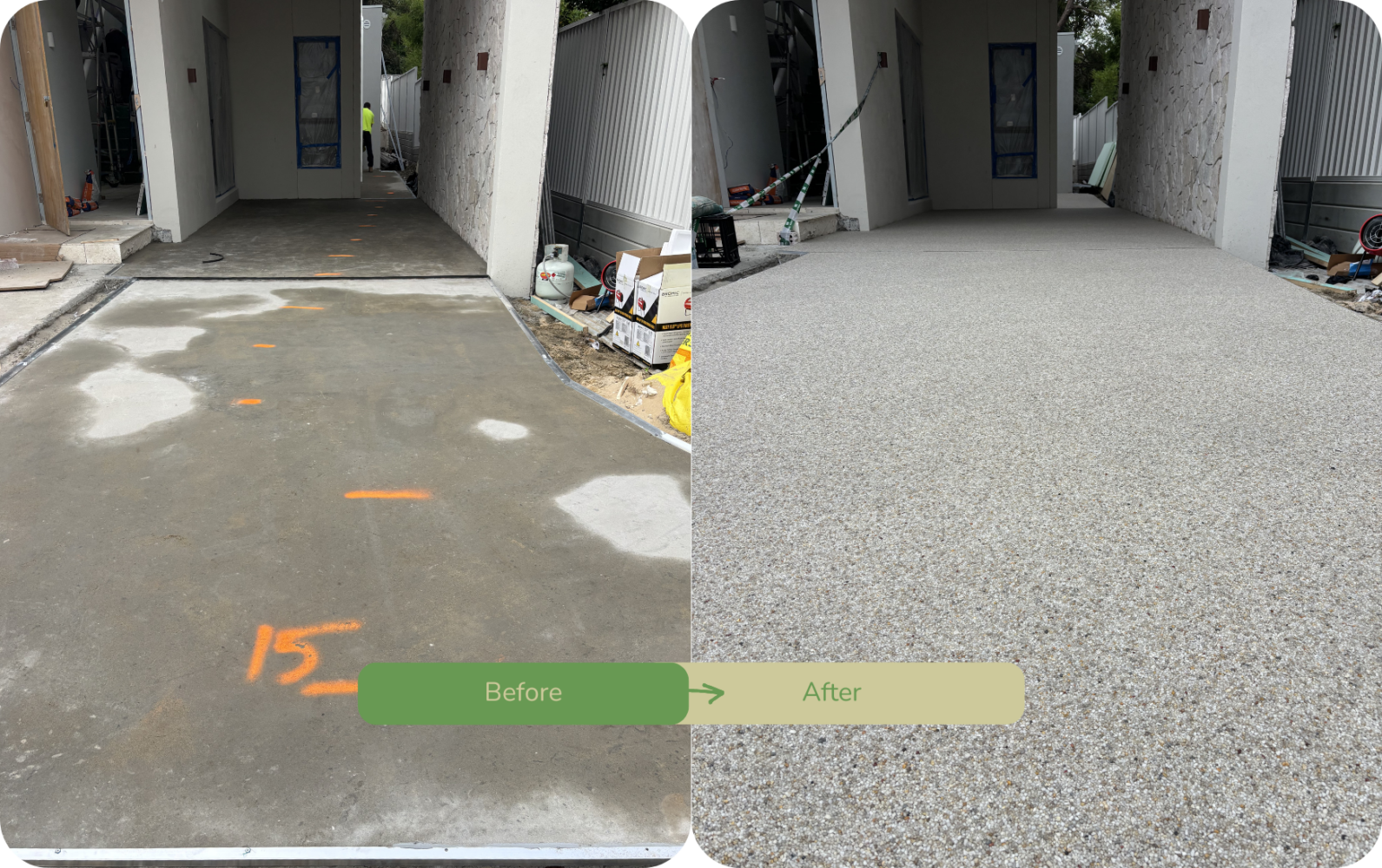 Before & After Driveway