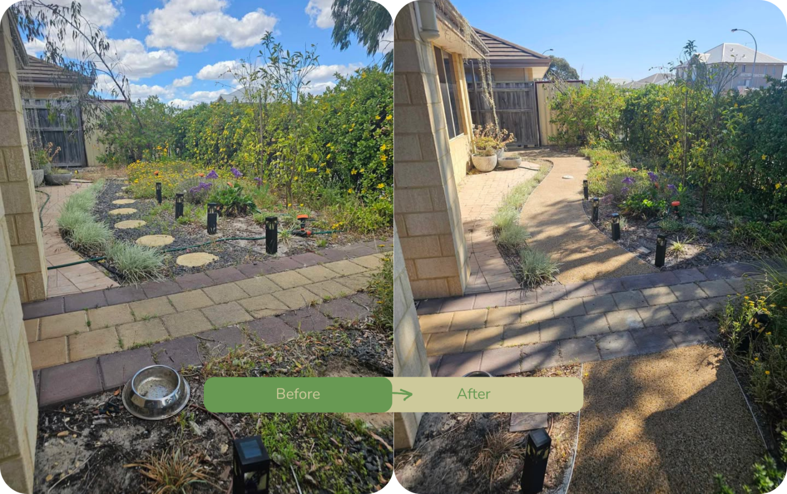 Before and After DIY Transformation using DIY Kits