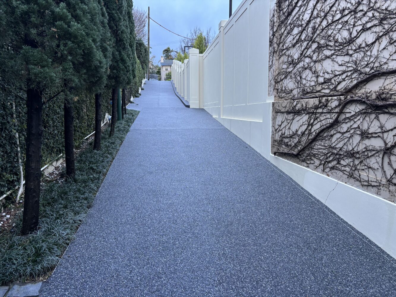 Charcoal Driveway - Bellevue Hill
