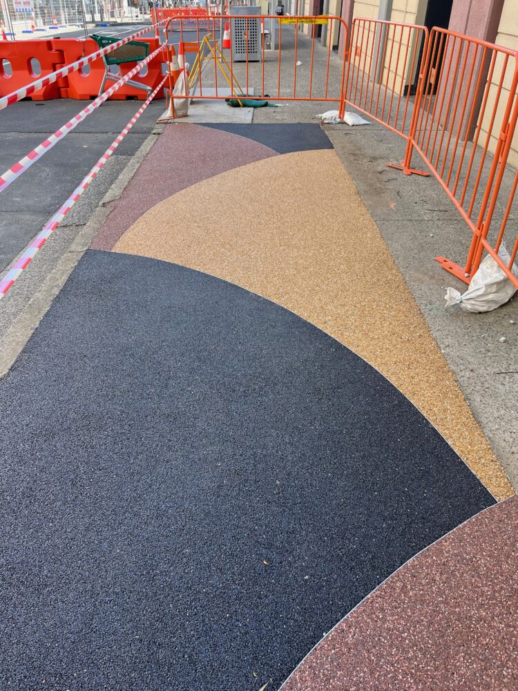 Midnight Black, Glensanda, and Beach Pathway